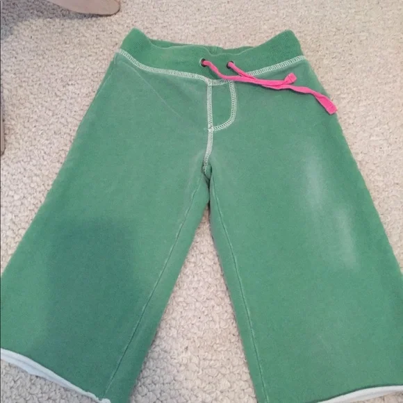 Mini Boden pants green size 5y green/pink - Picture 8 of 8